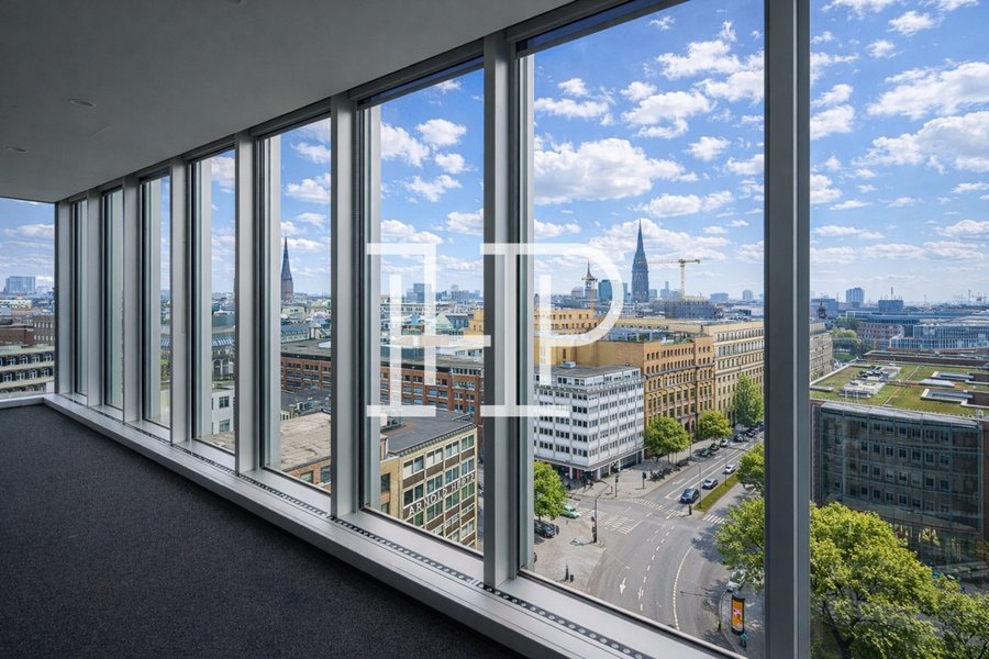 Ausblick auf Hamburg
