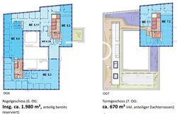 Grundrisse Regelgeschoss