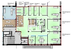 Grundriss 3. OG, ca. 280 m²