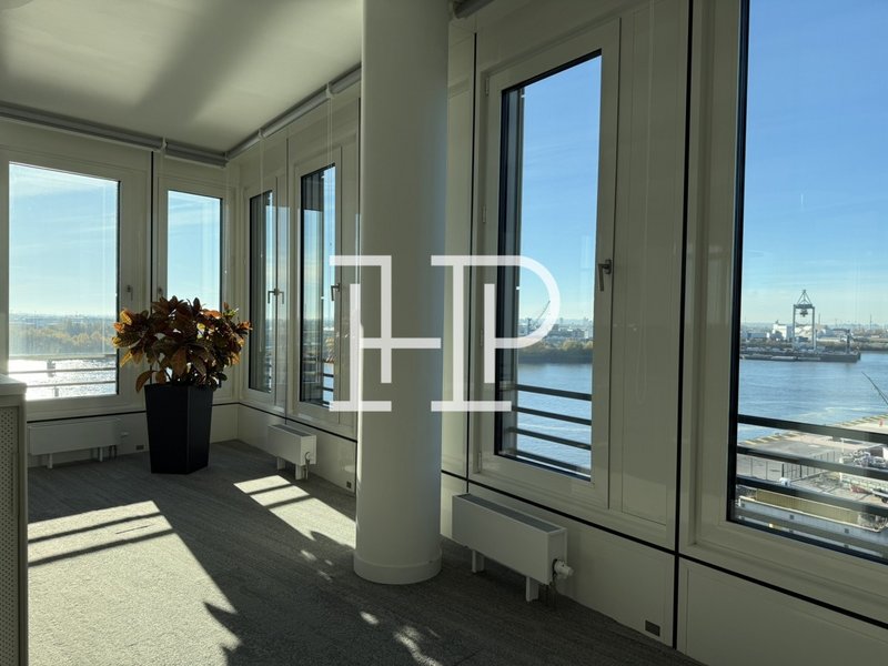 Büro mit Elbblick