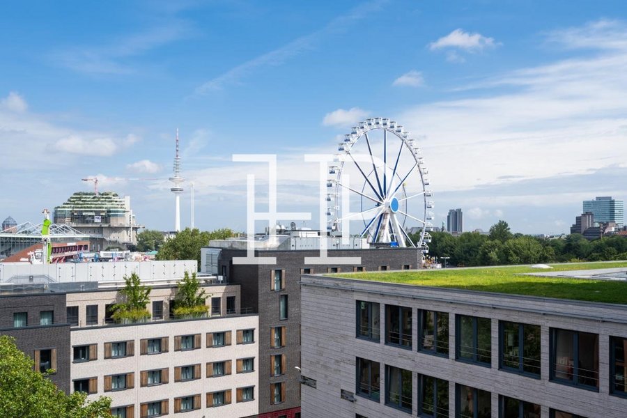 Büroausblick Topgeschoss