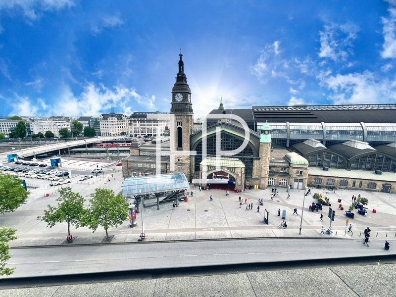 Blick auf den Hbf