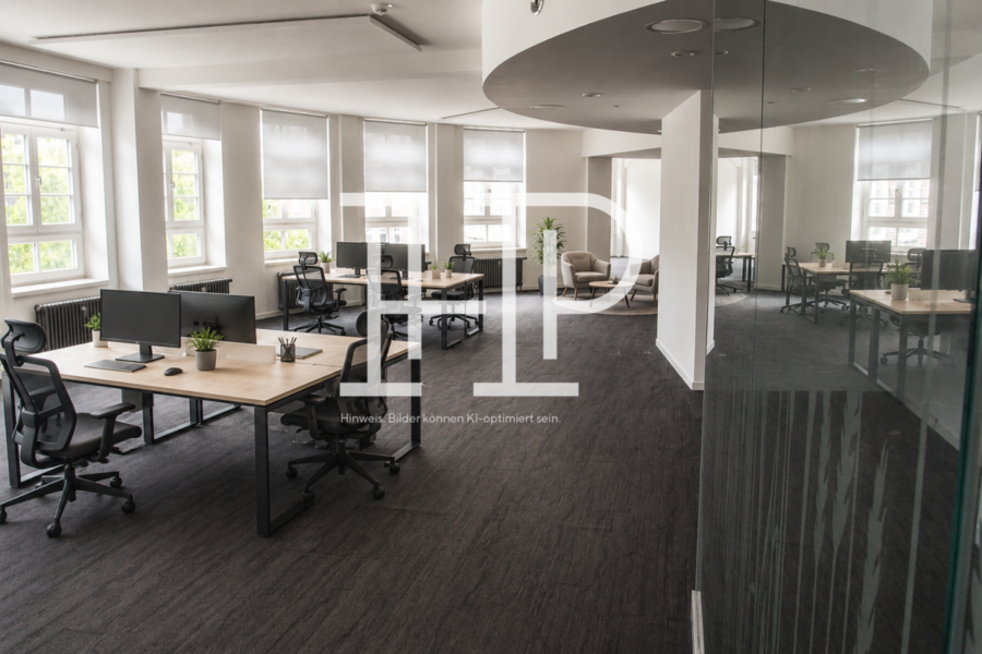 Visualisierung Büro (KI)