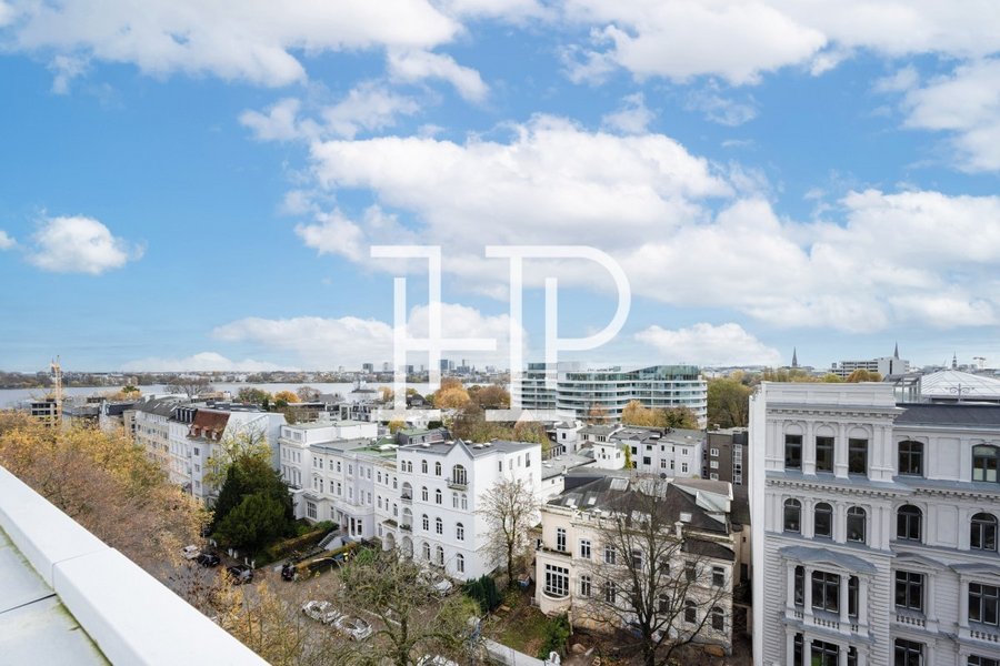 Ausblick von der Dachterrasse