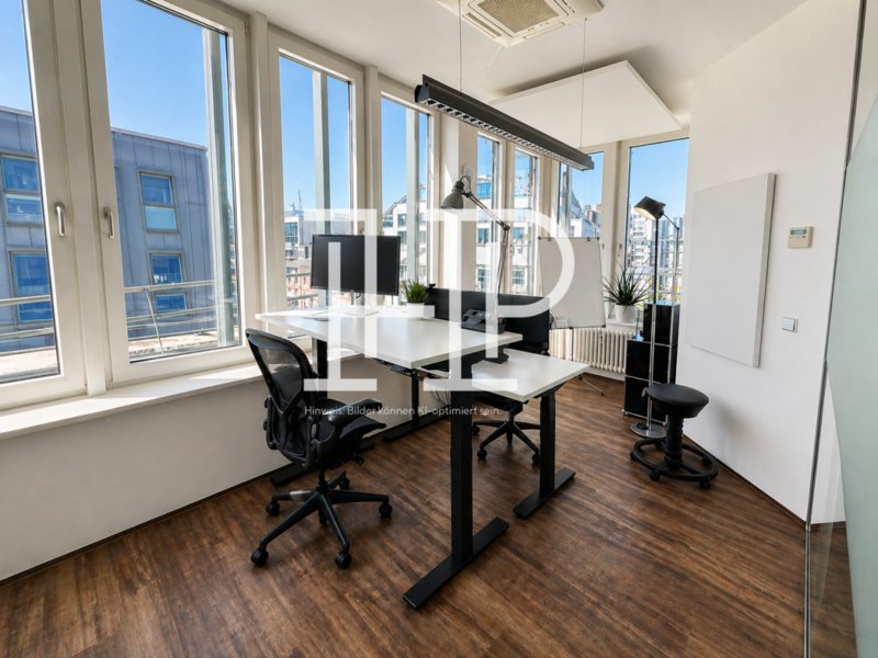 Helles Doppelbüro