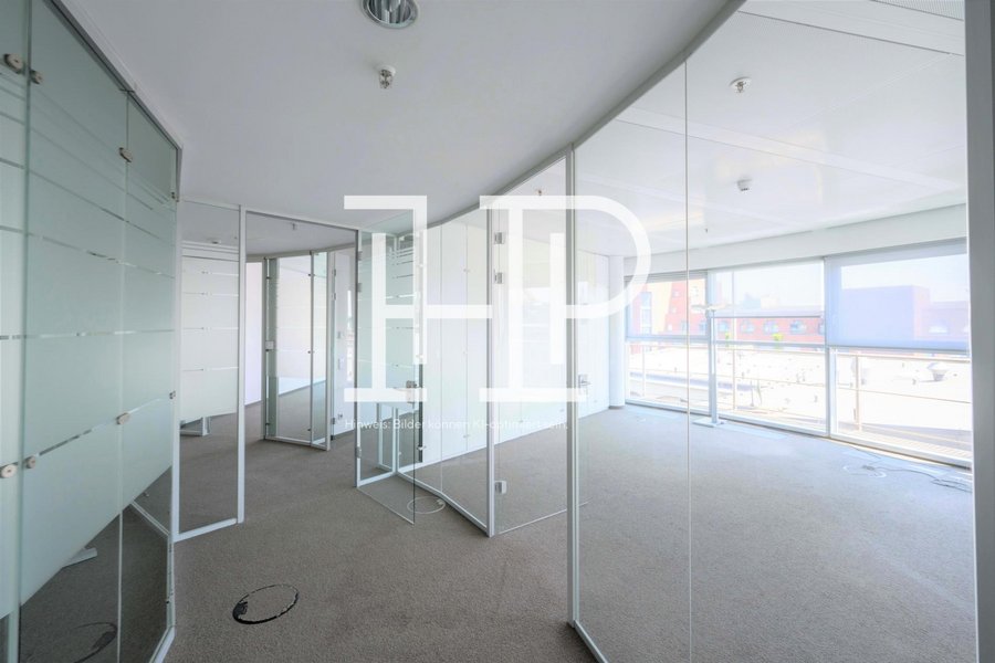 Büro, Glastrennwände