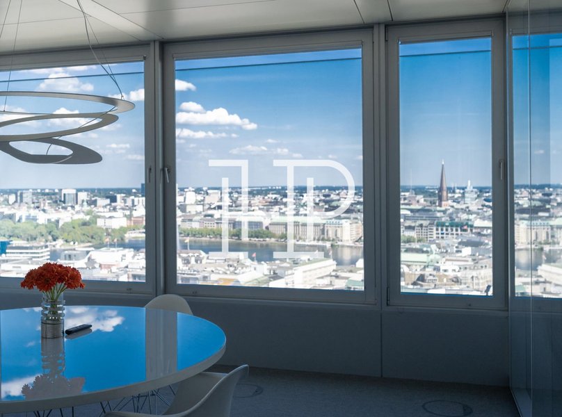 Einzelbüro, Alsterblick