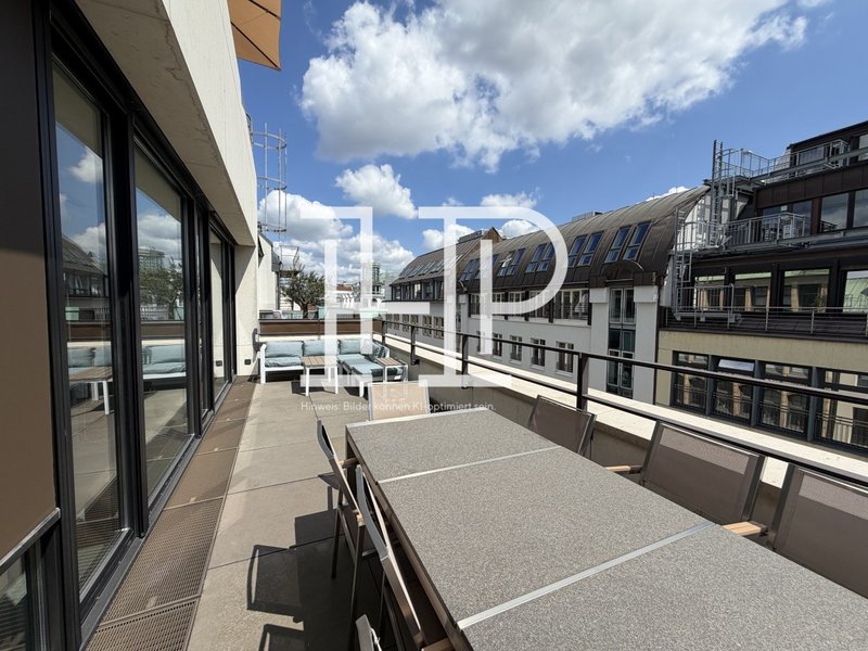 Eigene Dachterrasse