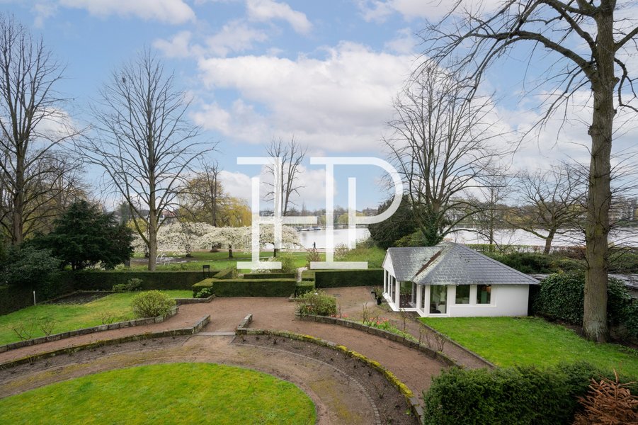 Garten mit Alsterblick