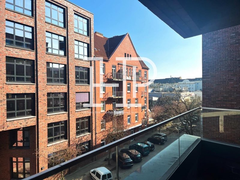 Blick vom Balkon 