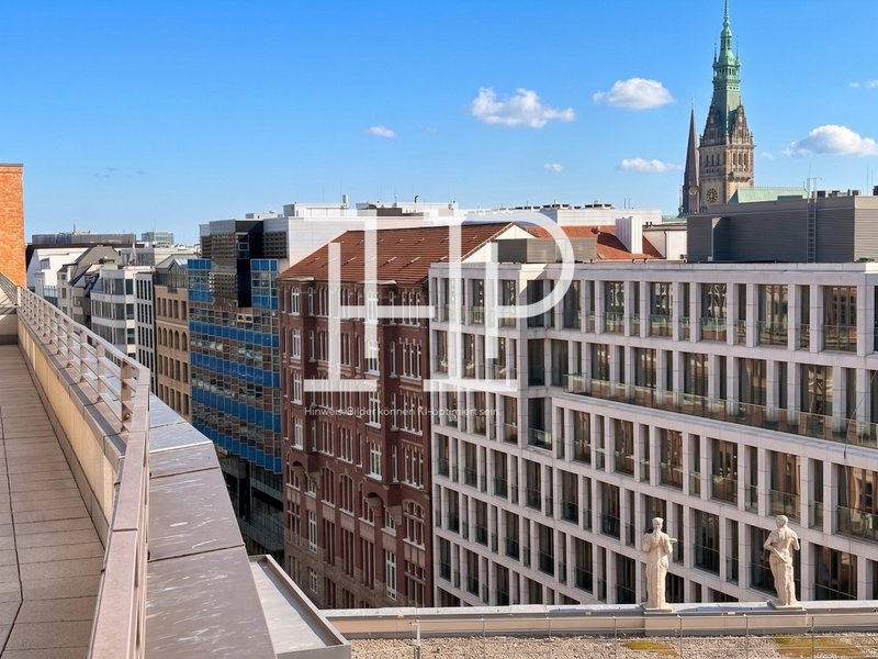 Blick von der Terrasse 6. OG