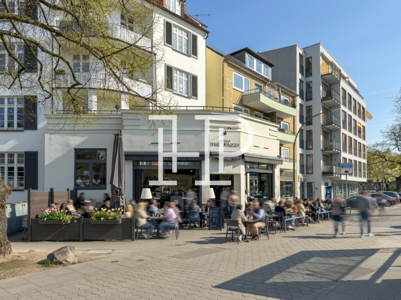 Italienisches Cafe Tre Pazzi in der Nachbarschaft