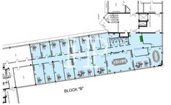 Grundriss, 4. OG, 636 m²